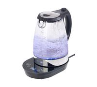 Bouilloire digitale en verre 2200 W / 1,7 L à éclairage LED - Avec thermostat [Rosenstein & Söhne]