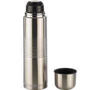 Rosenstein & Söhne Bouteille Isotherme en INOX + gobelet - Grande 1 L
