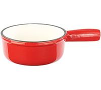 Rosenstein & Söhne Caquelon en Fonte émaillée avec poignée - 16 cm