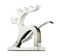 Rosenstein & Söhne Casse-Noix décoratif Élan en métal chromé