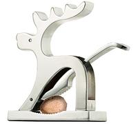 Rosenstein & Söhne Casse-noix décoratif "Élan" en métal chromé