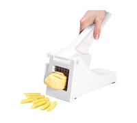 Rosenstein & Söhne – Coupe-frites – Grille de découpe amovible – Plastique et acier