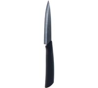 Rosenstein & Söhne Couteau à fruit/légumes en céramique zircone noire - 10 cm