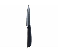 Rosenstein & Söhne Couteau à fruit/légumes en céramique zircone noire - 10 cm