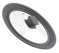 Rosenstein & Söhne Couvercle universel en verre et silicone Ø 20 à 24 cm