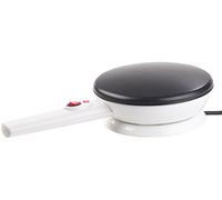 Rosenstein & Söhne – Crêpière électrique – Ø 20 cm – Antiadhésive – 800 W – Sans fil