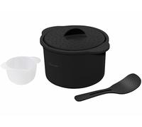 Rosenstein & Söhne Cuiseur à riz 2,5 L pour four à micro-ondes - coloris noir