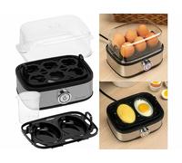 Rosenstein & Söhne Cuiseur à œuf en acier inoxydable pour 6 œufs