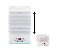 Rosenstein & Söhne Déshydrateur 250 W avec 5 plateaux et minuteur 24 h DH-100