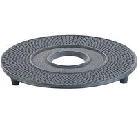 Rosenstein & Söhne Dessous de théière en fonte Ø 17 cm - Noir