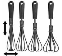 : Fouet de cuisine flexible en plastique à largeur variable