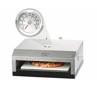 Rosenstein & Söhne Four à pizza pour barbecue avec pierre de cuisson et thermomètre intégré