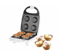 Gaufrier - Rosenstein & Söhne - 520 W - Antiadhésif - 4 mini-coupelles - Facile à utiliser