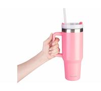 Rosenstein & Söhne Gobelet isotherme 1,2 L à double paroi - coloris rose