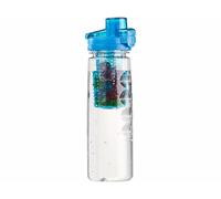 Rosenstein & Söhne Gourde 800 ml avec conteneur pour herbes et fruits - coloris bleu