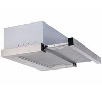 Rosenstein & Söhne Hotte aspirante tiroir de cuisine encastrable DAH-110 350 m³/h - argent