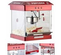 Rosenstein & Söhne Machine à pop-corn 800 W, cuve en acier inoxydable