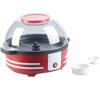 Rosenstein & Söhne Machine à pop-corn rétro 850 W avec mélangeur et revêtement antiadhésif