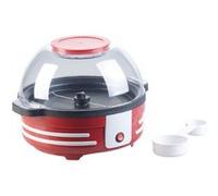 Rosenstein & Söhne : Machine à pop-corn rétro 850 W avec mélangeur et revêtement antiadhésif G