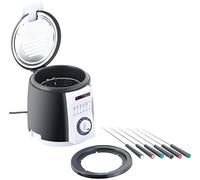 Rosenstein & Söhne Mini-friteuse avec service à fondue - 0,9 L