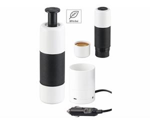 Rosenstein & Söhne Mini machine à expresso manuelle 12 V, 10 g/100 ml