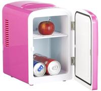 Rosenstein & Söhne Mini réfrigérateur 2 en 1 avec prise 12 / 230 V - Rose