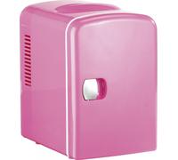 Rosenstein & Söhne Mini réfrigérateur 2 en 1 avec prise 12 / 230 V - Rose