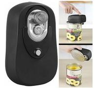 Rosenstein & Söhne – Ouvre-boîte électrique sans fil pour ouverture refermable, Noir, 25 W