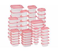 Rosenstein & Söhne Pack de 60 boîtes de conservation en plastique - 10 formats
