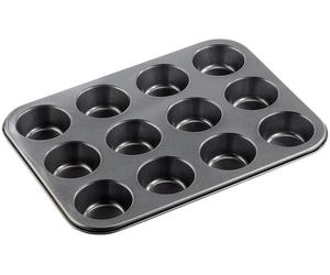 Rosenstein & Söhne Plaque de cuisson anti-adhésive pour 12 muffins ou cupcakes