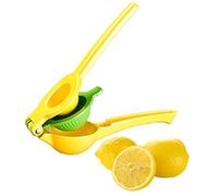 Rosenstein & Söhne Presse-citron manuel en métal - Ø 6 cm avec adaptateur 7,5 cm