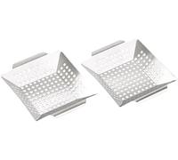 Rosenstein & Söhne Set de 2 paniers à légumes pour barbecue