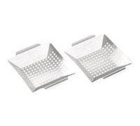 Rosenstein & Söhne : Set de 2 paniers à légumes pour barbecue G