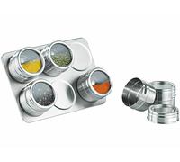 Rosenstein & Söhne – Support à épices magnétique avec 6 pots