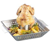 Rosenstein & Söhne Support de cuisson pour poulet entier pour four & barbecue