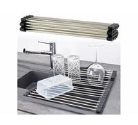 Rosenstein & Söhne Tapis égouttoir pliable XXL pour évier