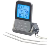 Rosenstein & Söhne Thermomètre de Cuisson sans Fil avec 2 sondes XXL