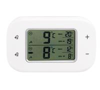 Rosenstein & Söhne Thermomètre digital sans fil pour réfrigérateur et congélateur avec 2 capteurs