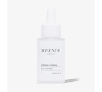 Rosental Organics Sérum à la vitamine C avec caféine (30 ml) - Soin hydratant contre les rides, les taches pigmentaires et les cicatrices d'acné - Anti-âge - Pour une peau rayonnante et lisse
