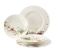 Rosenthal Brillance Fleurs Sauvages Set 4 pièces avec drapeau et assiette coupée