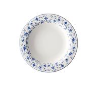 Rosenthal Form 1382 Suppenteller, Suppen Teller, Porzellanteller, Blaublüten, Porzellan, 23 cm, 41382-607671-10123