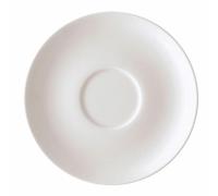 Rosenthal Form 1382 Tee-Untertasse, Untere, Unterteller, Porzellan, Weiß, 15 cm, 41382-800001-14641