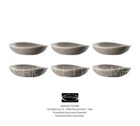 Rosenthal - Junto Pearl Grey - Ensemble De 6 Fond Plat 22 Cm - Revendeur