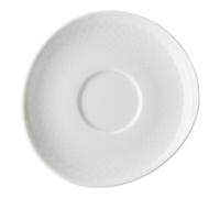 ROSENTHAL Junto Soucoupe pour espresso, longueur : 110 mm, largeur : 100 mm, white