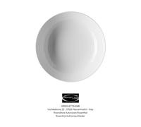 Rosenthal - Mesh Blanc - fond plat Ø CM 21 - Revendeur