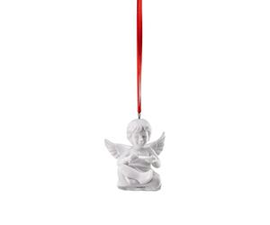Rosenthal Pendentif ange blanc mat avec palette de peintres