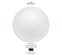 Rosenthal Tac Gropius Ariette Plate Blanc Rond 28 cm Porcelaine