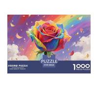 RosePuzzle The Art of Colour: We are Better at Home - Arc-en-ciel1000 Pieces, Full Colour Series, Perfectly Matching Pieces, for Adults and Children from 12 Years 38x26cm/1000pcs