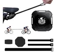 RoserRose Corde de remorquage de vélo pour enfants de 2,5 m - Avec mousqueton solide - Corde de vélo pour remorquage - Charge de traction jusqu'à 100 kg - Universel pour tous les types de vélos