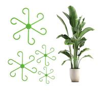 RoserRose Ensemble de Supports pour Plantes - 8 Support Plantes Interieur - Aide à Grimpante Monstera et Supports pour Plantes - Tuteurs pour Plantes d'Intérieur, Plantes Vivaces et Fleurs (8, Vert)